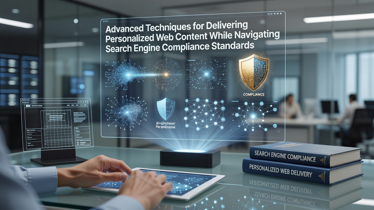 Advanced Techniques for Delivering Personalized Web Content While Navigating Search Engine Compliance Standards