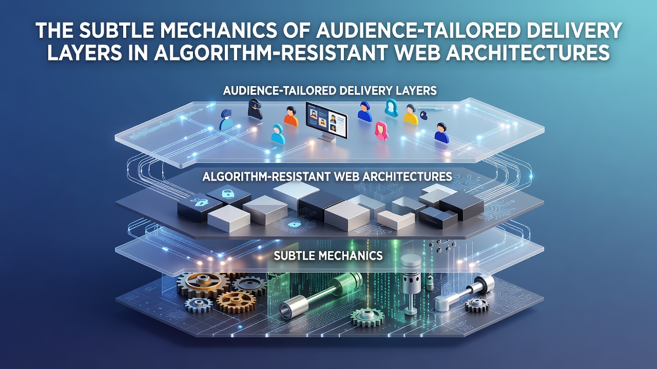 The Subtle Mechanics of Audience-Tailored Delivery Layers in Algorithm-Resistant Web Architectures